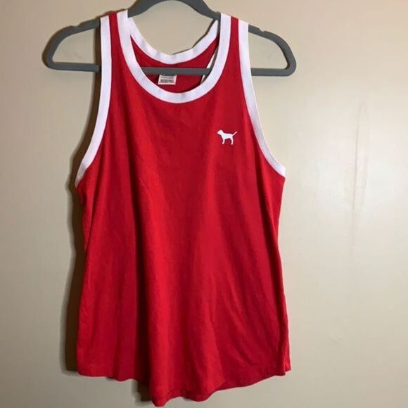 Victoria’s Secret PINK Red Tank Top - Picture 1 of 5